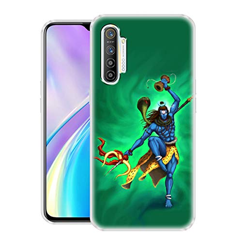 Image of Fashionury inchMAHADEV Designer Printed Shock Proof Soft Silicon Back Cover for Realme XT