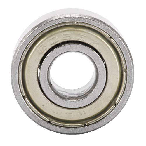 Dasmarine 100 Pcs 608 Zz Skateboard Bearings,Double Shielded Miniature Deep Groove Ball Bearings For Skating/Skateboarding(8Mm X 22Mm X 7Mm) #TOP7