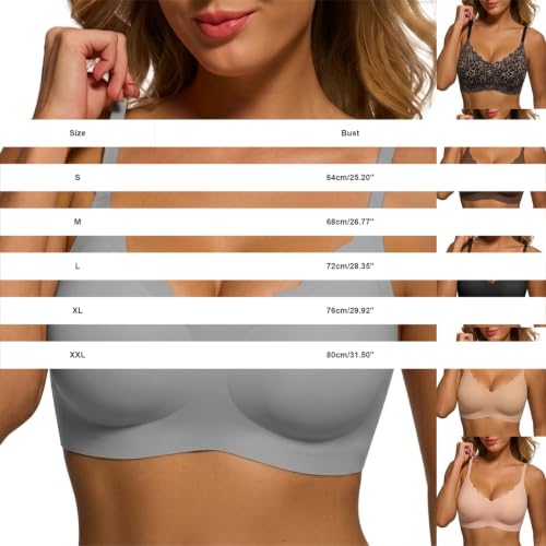 Back Support Bra Black S Push Up Full Coverage Comfortable Bra - image 5