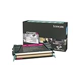 Lexmark Lexmark C 734 DW (Toner d\'origine LEXMARK C734 A1MG) – Rouge/magenta/env. 6 000 pages