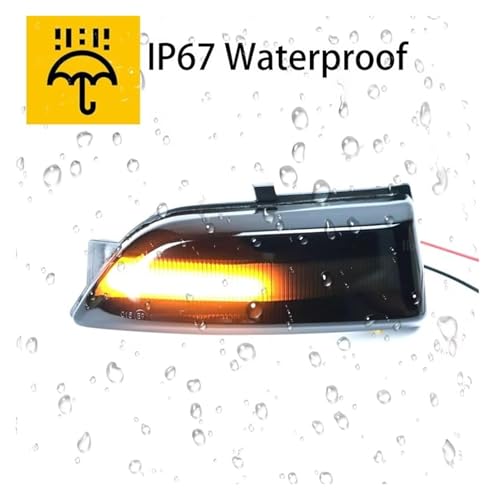 Clignotant dynamique Ranger T6 Raptor Wildtrak indicateurs LED miroir