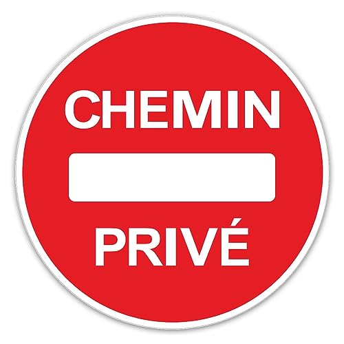 Autocollant Panneau de Sécurité Résistant Eau et UV 24cm