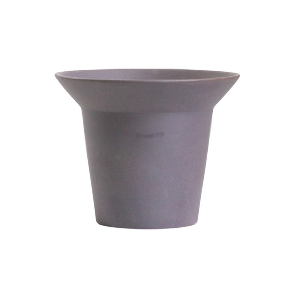 Pot pour plantes d'intérieur en céramique avec trou de drainage
