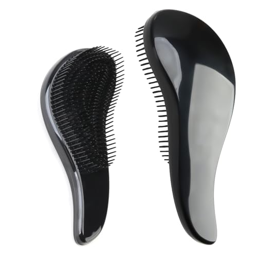 Cepillo de Pelo Desenredante, Cepillo Pelo Antitirones Para Cabello Mojado, Seco, Fino, Grueso, Rizado, Cepillos de Cabello Suaves Peine