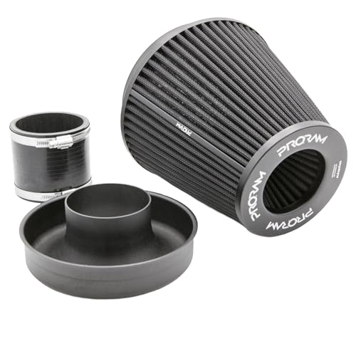 Ramair Performance Pleated Large Cone Air Filter With 102Mm Od Neck & Silicone Coupling