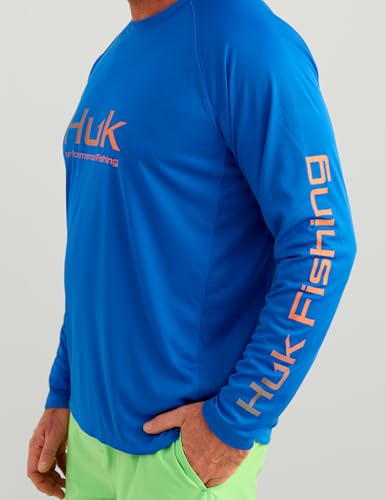 Image of HUK Men's Pursuit Vented Long Sleeve Fishing Shirt (+30 UPF)