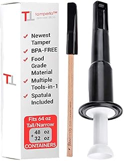 Tall Tamper Tool Fits Vitamix - 100% BPA Free - FOOD-GRADE MATERIAL -PATENTED