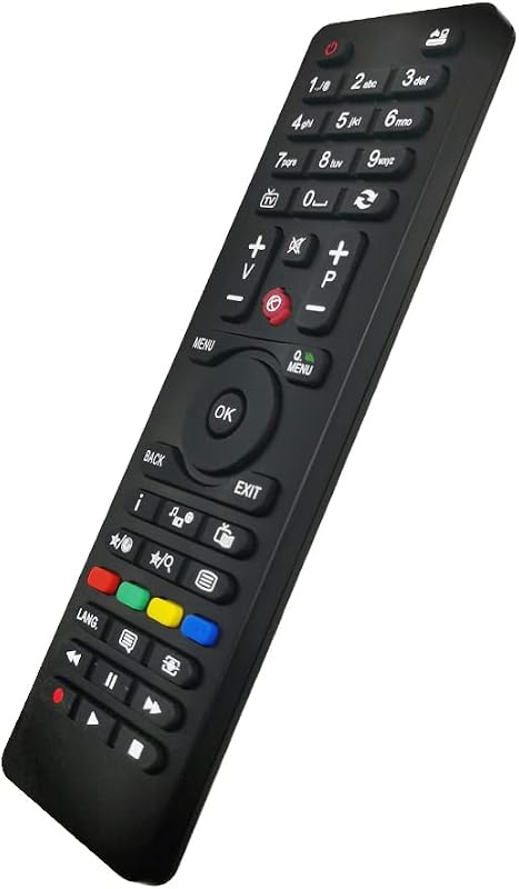 LFYSJTX RC-4875 Univerzális Távirányító Telefunken TV-hez - Kompatibilis TFLD32HD82B TF40189LED13 Modellekkel - Programozás Nélküli Használa