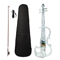 エレクトリックバイオリン ホワイト 本体 エレクトリックバイオリン ホワイト 本体 エレクトリック