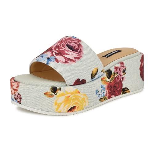 Sandale compensée Nine West Copen femme soulage les pieds sensibles en été