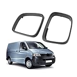 vw t5 facelift spiegel umbau Gute Dekoration: Der Außenspiegelrahmen bietet einen guten Schutz für Ihr Autospiegelglas, während Sie Ihr Auto dekorieren. (Hinweis: Der linke Rahmen hat eine quadratische Form, der rechte eine lange Form).
