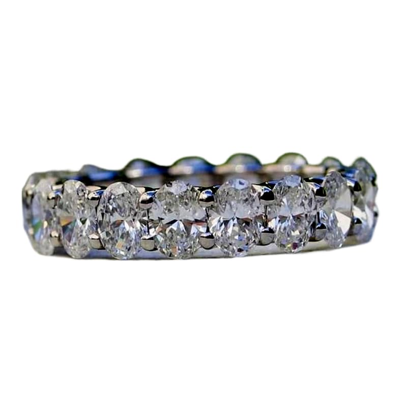 Bague d'éternité en argent 925 et pierre CZ LK_DHR_0678