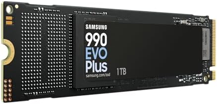 Samsung Dahili SSD 990 Evo Plus NVMe M.2 PCIe 4.0 x 4/5.0x2, 1 TB, 7150MB/s'ye kadar Okuma Hızı, Akıllı Turbo Write 2.0, Oyun ve Çalışma için Mükemmel, MZ-V9S1T0BW - Görsel 3