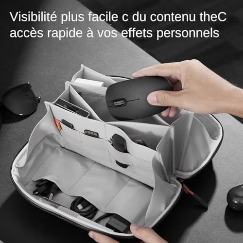 Sac électronique tech organizer portable pour vos déplacements quotidiens