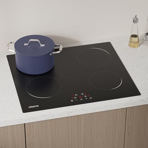 Ciarra CABBIH4-C 4 Zonen Einbau Induktionskochfeld 60cm Kochfeld Induktion Herdplatte...