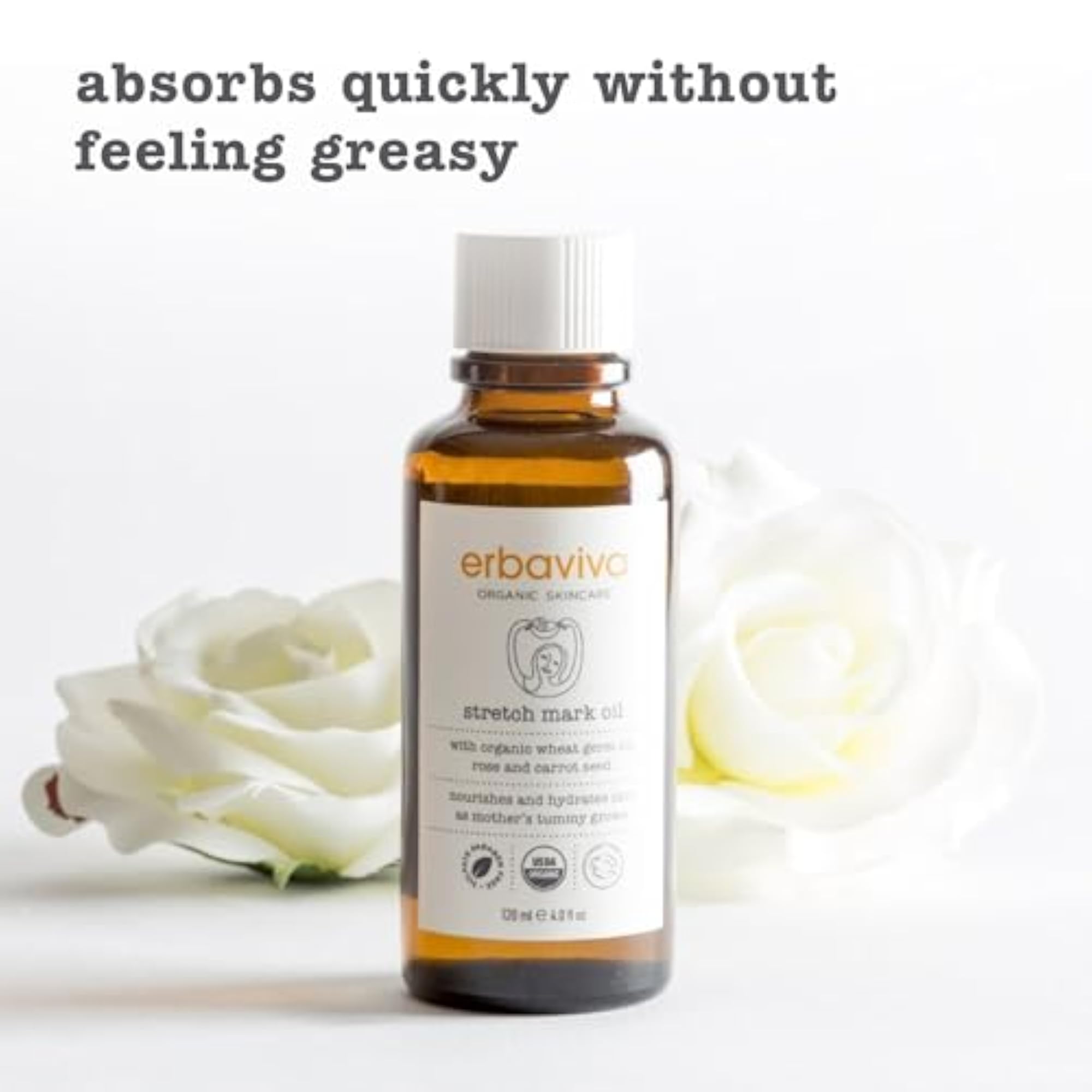 Stretch Mark Oil, Natural Skin Treatment