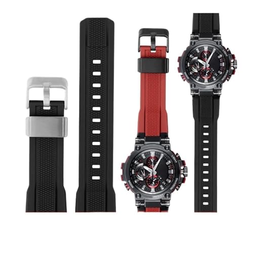 Bracelet silicone modifié pour Casio MTG-B1000 finition premium - 6