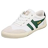 Gola Men's Low-Top Sneaker, White Dark Green Navy, 10