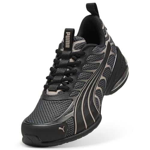 PUMA PUMA Women's Voltra Running Shoes, PUMA Black-Rose Latte, 8
