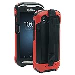 Protective Cover Bumper Case Rugged Boot with Hand Strap for Zebra TC51 TC510K TC52 TC56 TC57 (Red)