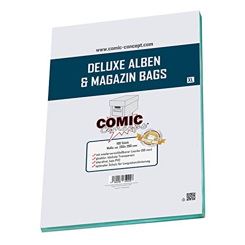 Comic Concept Deluxe Sac pour albums et magazines XL 250 x 350 mm