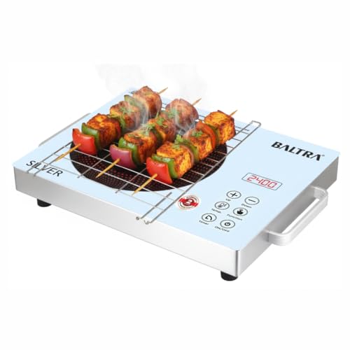 Image of BALTRA Infrared Cooktop 2400 Watt with Touch Panel | Multi Power Level Function | Digital Display | Over Heat Protection | 5KV Surge Protection | Electric Induction Stove