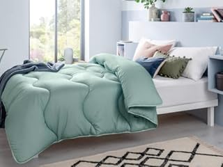 Night Owl - Coverless Duvet - 4.5 Tog - Double - Linen Collection - Soft Touch Luxury Bedding - Machine Washable - Hypoallergenic - Lilac Bloom