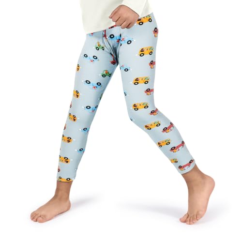 Rocky Thermal Underwear Kids, Boys Thermal Underwear Long Johns Thermals Kids Base Layer kid thermals bottom Boys Winter Clothes Shirt & Pants, Ski/Extreme Cold (Cars - Large)
