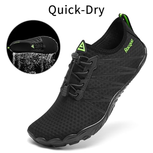 Racqua Men Women Water Shoes Quick-Dry Breathable Swim Shoes Lightweight Aqua Shoes Beach Pool Hiking Shoes3
