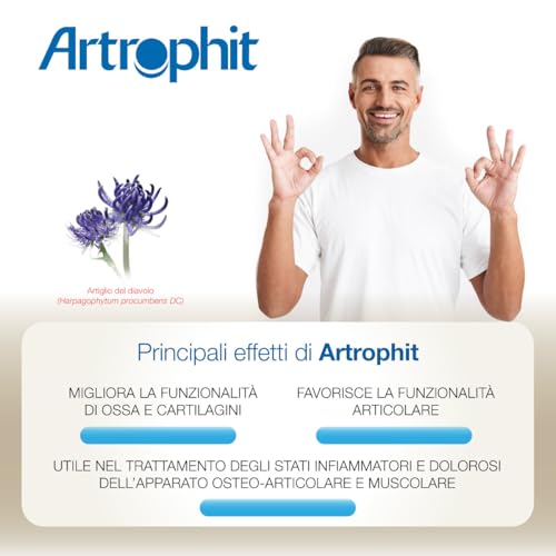 Avd Reform | Artrophit Urto – Formula Con Estratti Vegetali Titolati E Vitamine Per Il Benessere Osteo-Articolare E Muscolare - 20 Capsule - Prodotto In Italia - 2