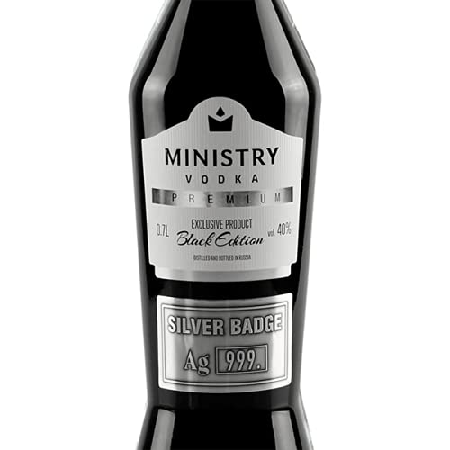 Vodka Ministry Black 700Ml Ministry Sabor 700ML