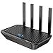 Produktbild rockspace WLAN Router - 2033 Mbit/s WiFi Router 5G&2.4 Ghz, AC2100 WLAN-Router mit Access Point/WPS/4x Gigabit LAN/USB 2.0/APP Steuerung, Abdeckung bis zu 160 (Black)