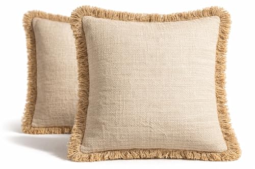 PLENA HOME Fundas de Cojín Boho 45x45 cm