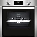 Neff B3CCE2ANO Einbau-Backofen N50 / 60 cm / 71 l / Edelstahl / A / CircoTherm / Hide / 7 Betriebsarten