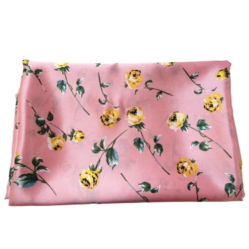 Satin rose rétro charmeuse soyeuse au mètre pour doublure fluide