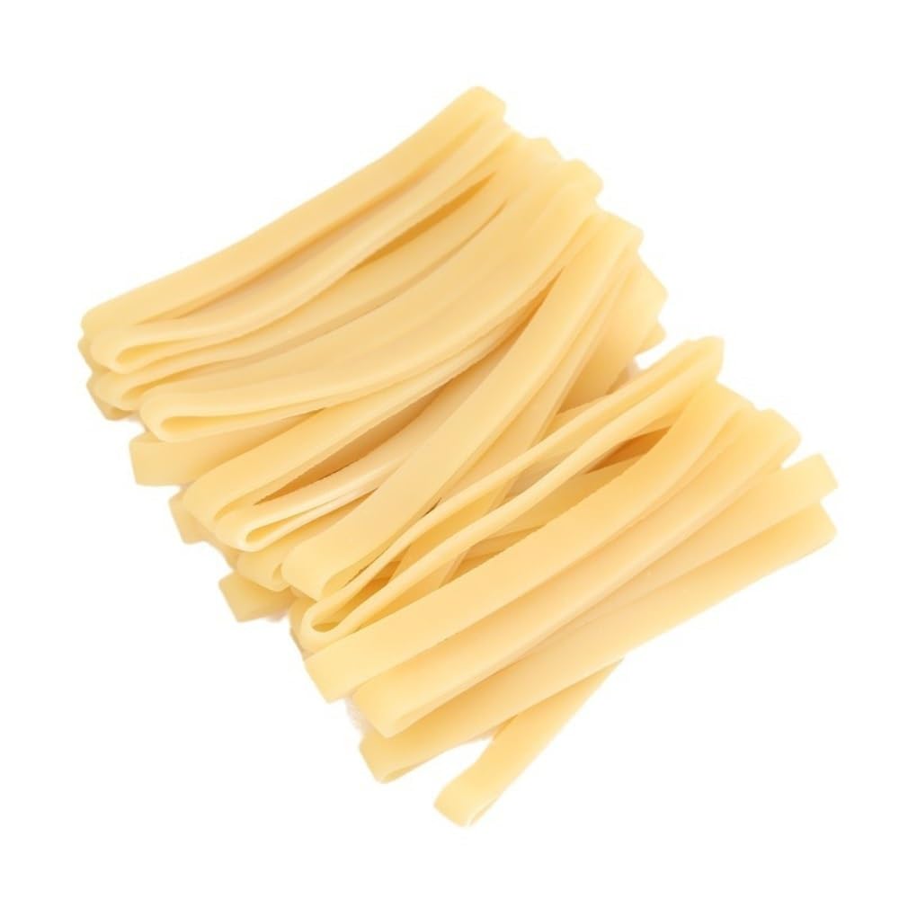 Elastici, Elastici in Silicone Giallo 60x20 mm Confezione da 20