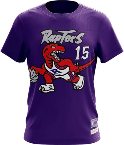 Mitchell & Ness Vince Carter Youth Purple Toronto Raptors T-Shirt2