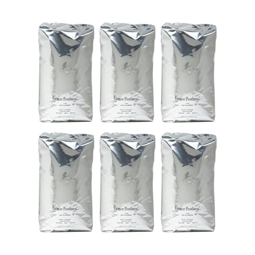 Farmer Brothers Café en Grano Tostado Medio 5 lb Pack x6 miniatura 1