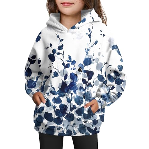 Hoodie filles mode décontractée pour l'école et sorties d'hiver
