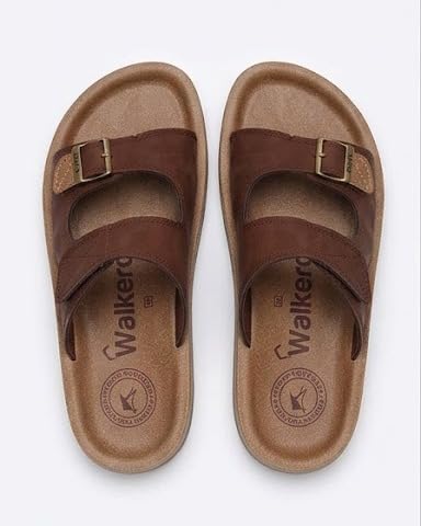 Image of Men's Casual Outdoor Sandals | Lightweight Cross Strap Comfort Slippers | Daily Wear Anti-Slip Footwear