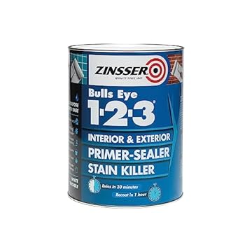 Zinsser Bullseye 1-2-3 Primer-Sealer & Stain Killer 5 Litre White