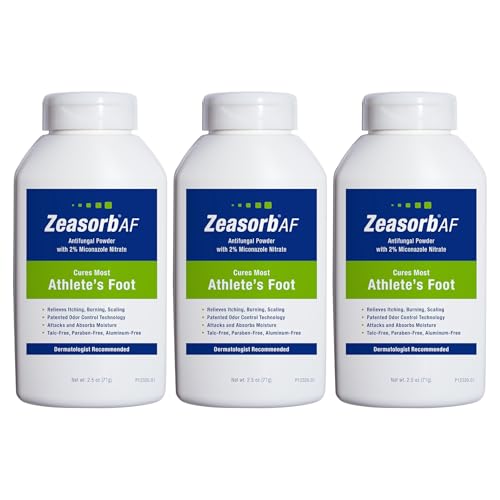 Zeasorb-AF Antifungal Powder 3 Pack