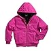 Carhartt Little Girls' Wildwood Jacket Quilt Lined, Raspberry Rose, X-Small/6