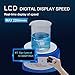 Laboratory Agitator Magnetic Stirrer 3000ml LCD Display,Home/Lab Digital Stir Plate Mixer Magnet Spinner for Hot Sauces Coffee Stir Bar Home Lab Homebrew Industrial(XT-MSA-3L)