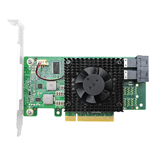 Generic NV9347L-2I PCI Express 3.0 x8 to 2 x U.2 (SFF-8643) NVMe Switch Adapter