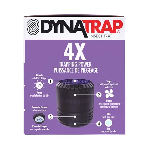 Dynatrap DT152 Indoor Insect Trap And Killer – Catches And Kills Fruit Flies, Gnats, Moths, Mosquitoes & Other Flying Insects thumb #13