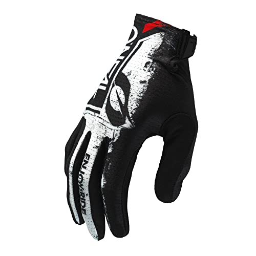 O'NEAL | Guanti Ciclismo e Motocross | MX MTB DH FR | Materiali durevoli e flessibili, palmo ventilato | Matrix Glove SHOCKER V.23 | Adulto | Nero Rosso | Taglia S