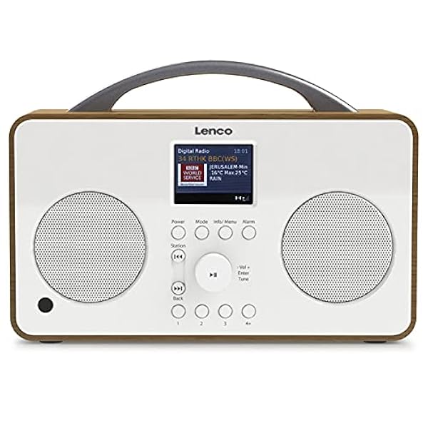Lenco RADIO PIR-645 BLANCO