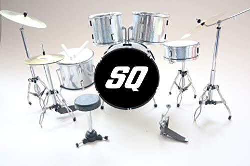 Rock Guitar Miniatures RGM425 Status Quo - Juego de batería en Miniatura