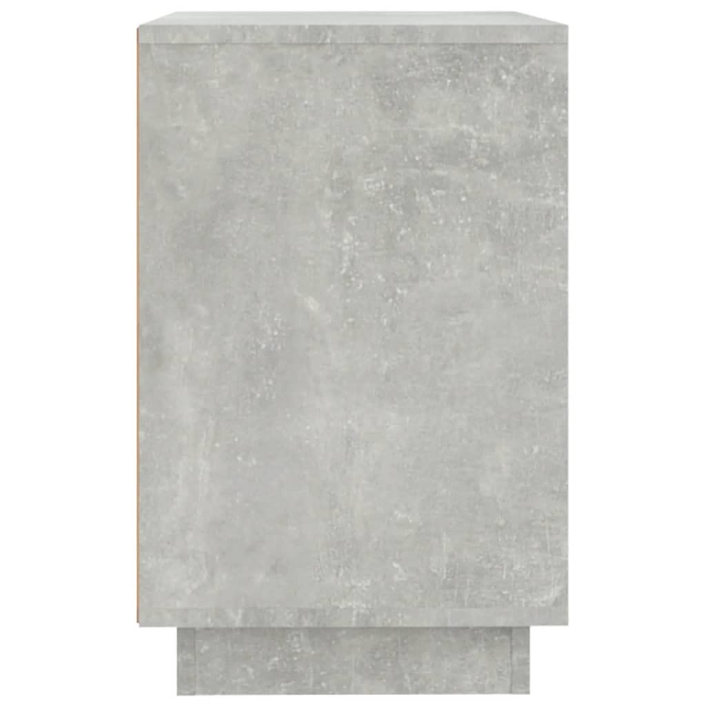 Festnight Credenza Moderna - Mobile Cucina, Madia Soggiorno in Legno Multistrato, Grigio Cemento 102x35x60 cm
